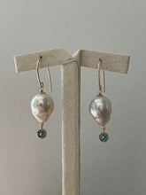 Load image into Gallery viewer, Ivory Pearls &amp; Turquise Drops